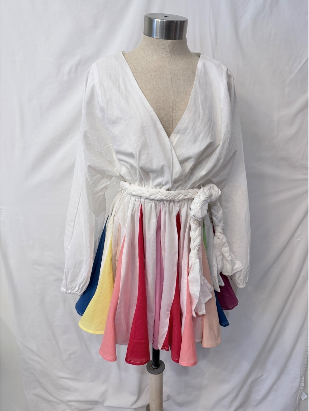 NWT Latiste By Amy Rainboy Mini Dress SZ Small